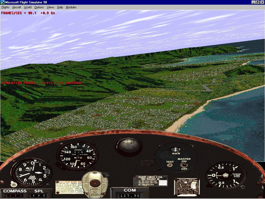 FS98 in software mode