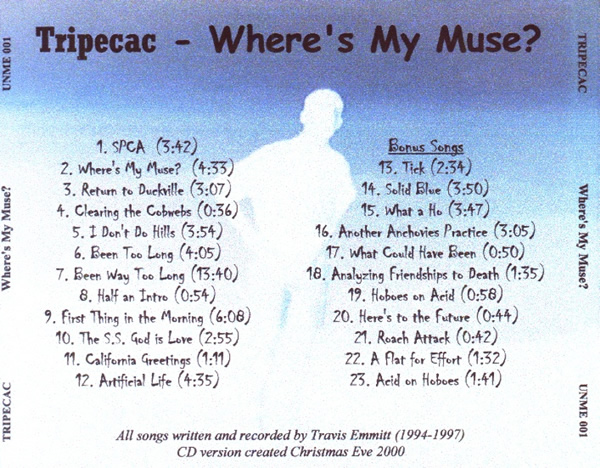Where's My Muse? back outside (2000)